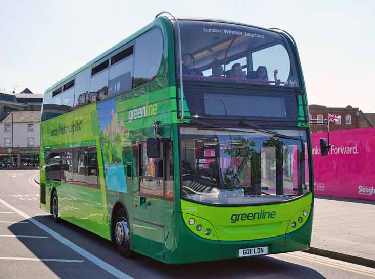 Reading Buses ADL Enviro400 1208 Green Line